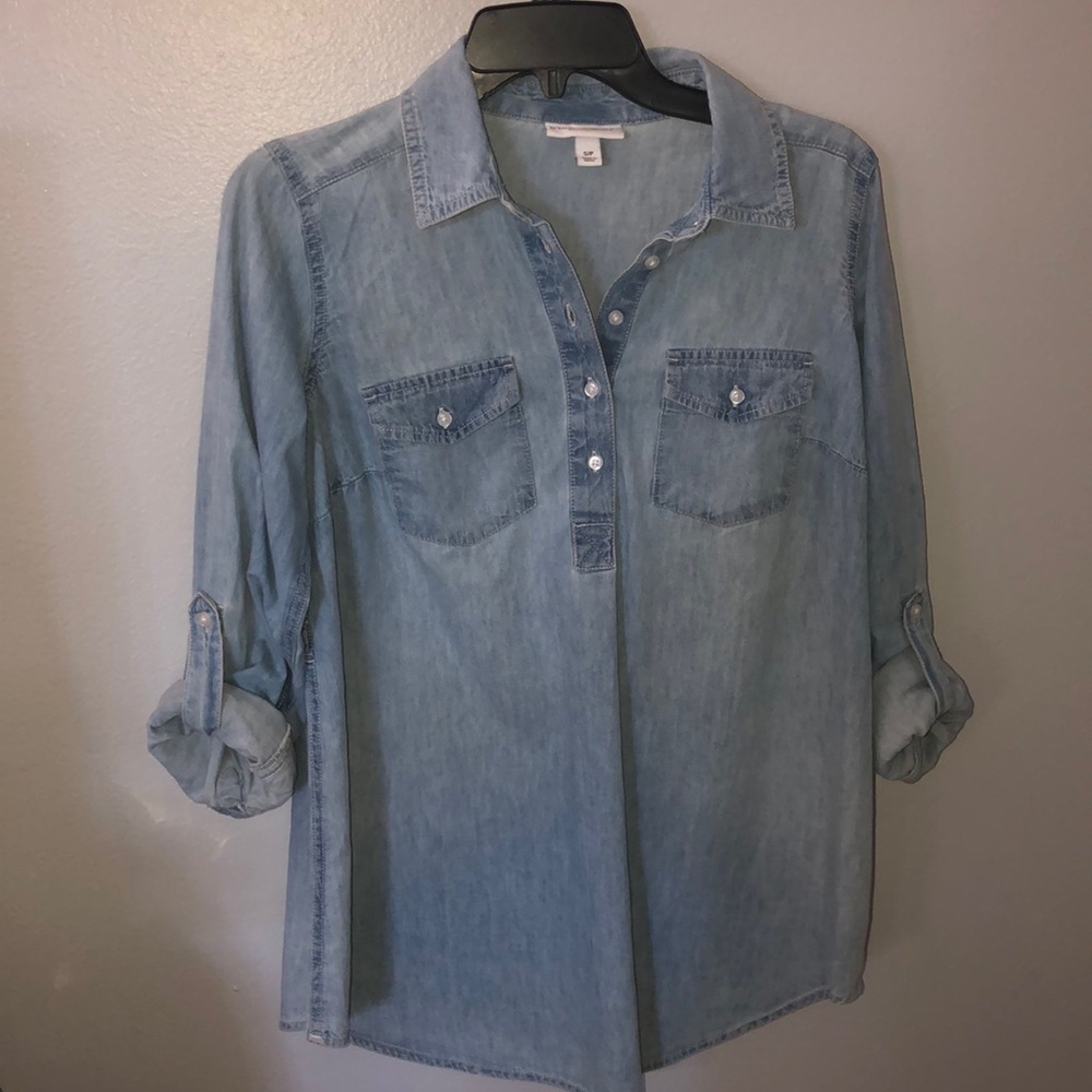 Denim shirt